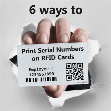 rfid card serial number|rfid tags.